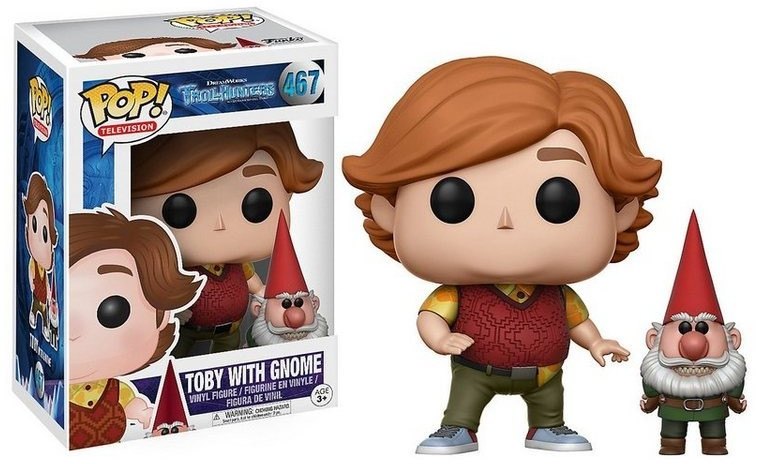 Funko Pop! TV: Trollhunters - Toby with Gnom