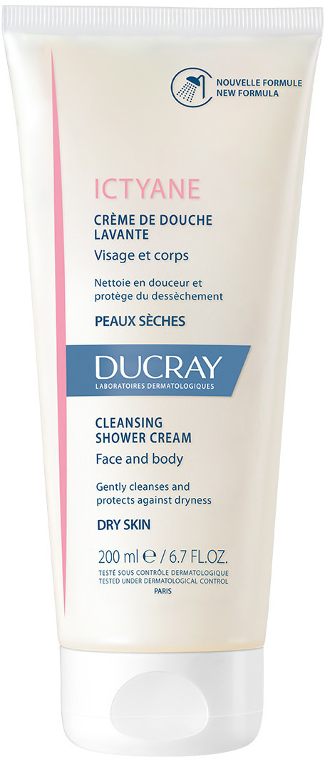 Ducray Ictyane Cleansing Shower Cream (200 ml)