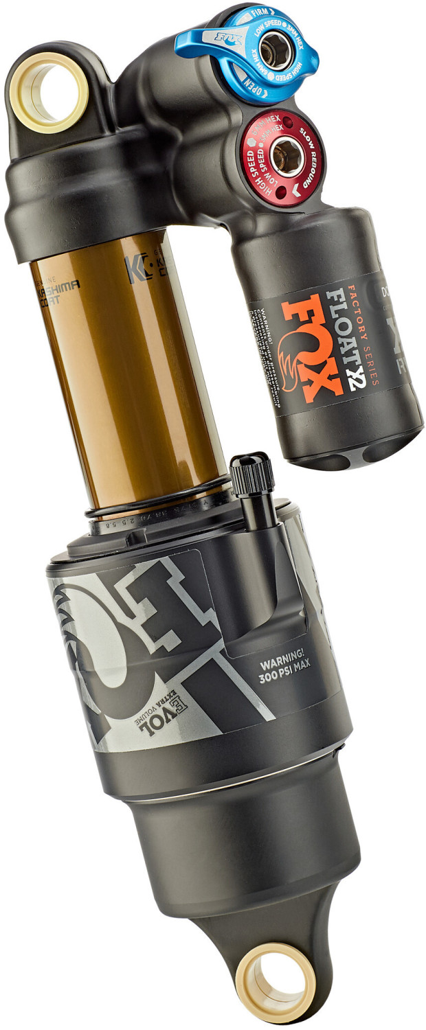 Fox Float X2 F-S K 2Pos AM 0,3 Spacer x2 CM 200x57mm orange/grey