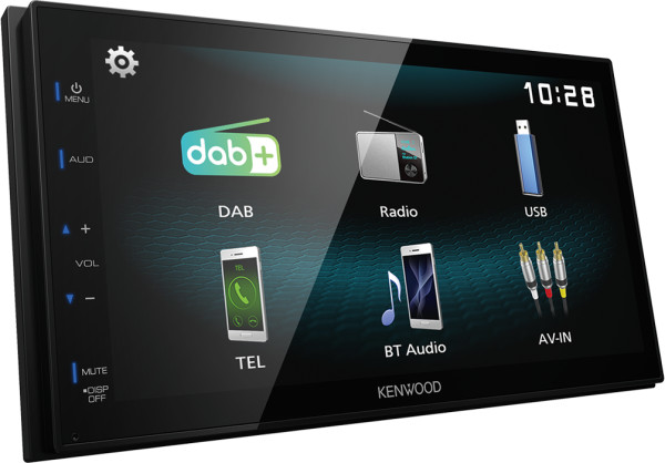 Kenwood DMX-125DAB (für Mercedes A, B)