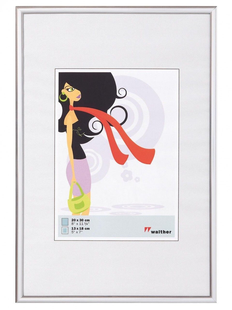 walther design New Lifestyle 70x100 silver