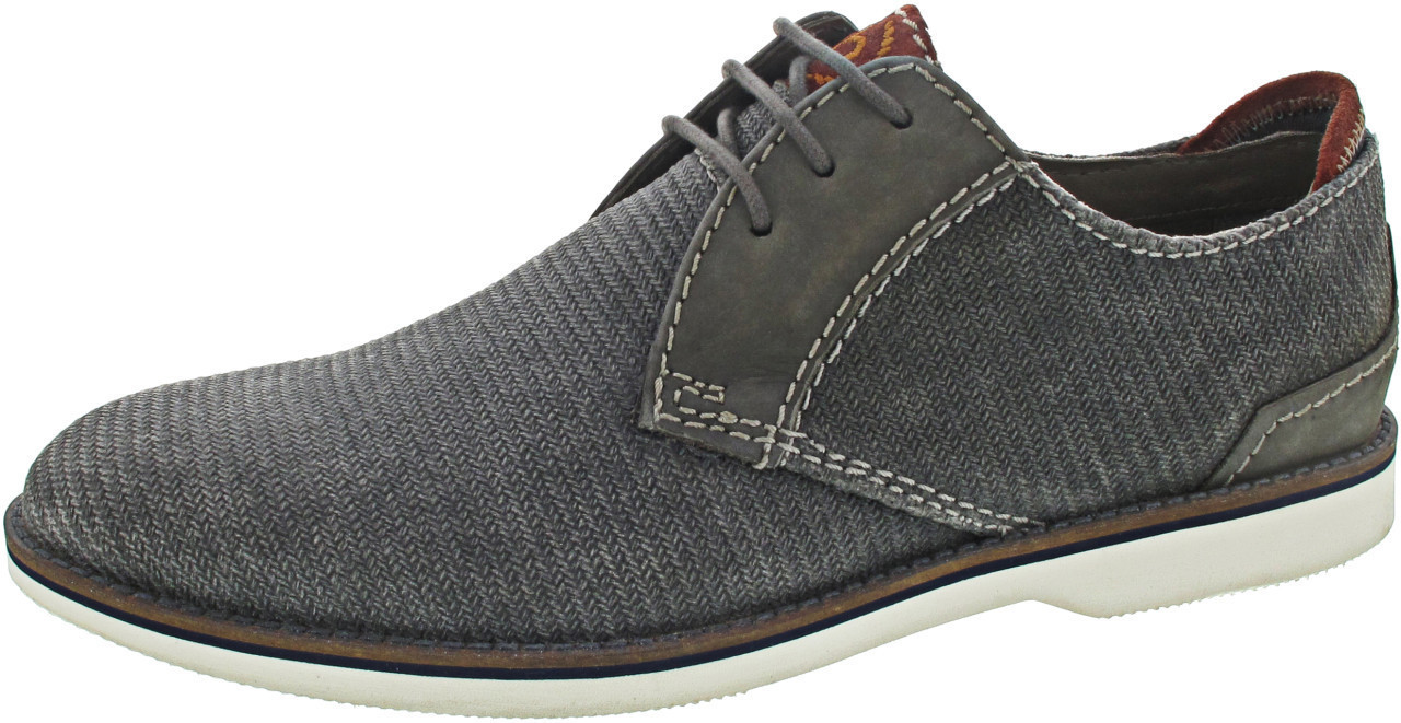 Bugatti Mens Lace-Up Shoes Biagino grey (311671026935151)