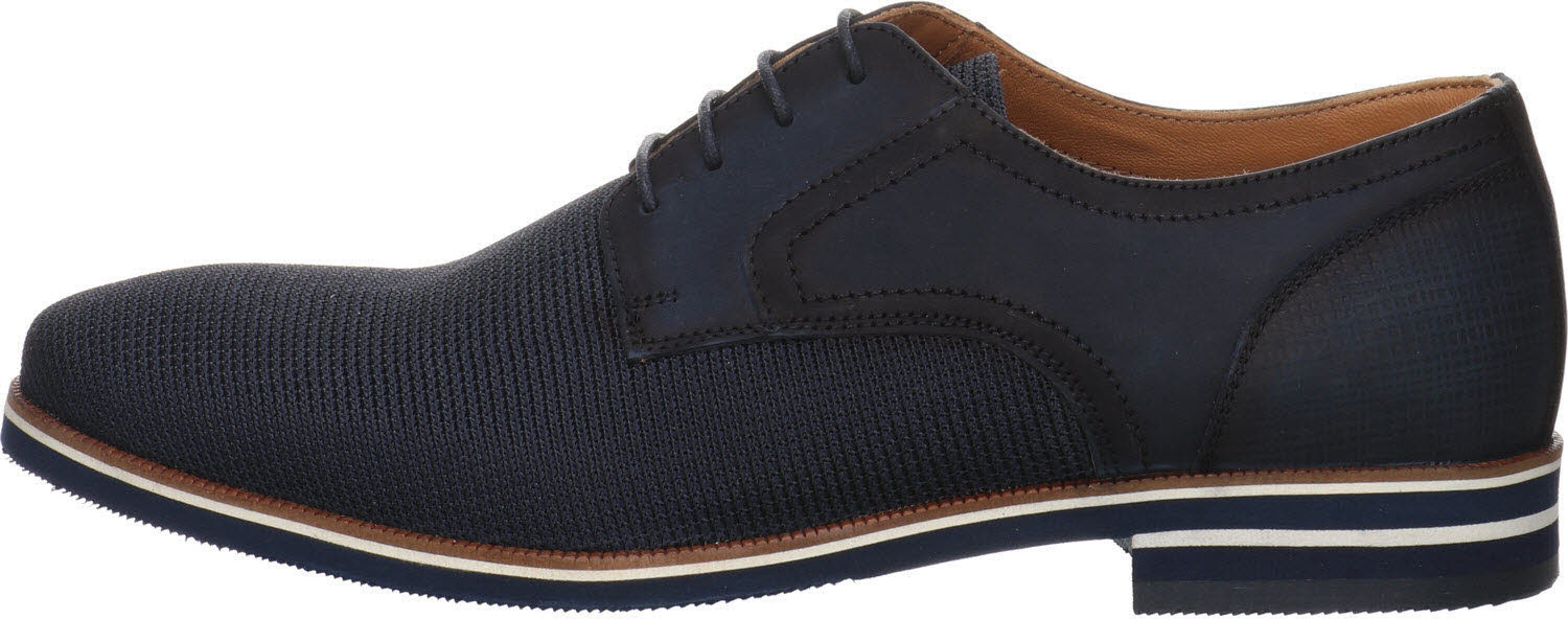 Salamander Herren Allan Derby - Klassischer Business Slipper Schwarz - Weiche Innenausstattung - Bequem Für Den Arbeitsalltag