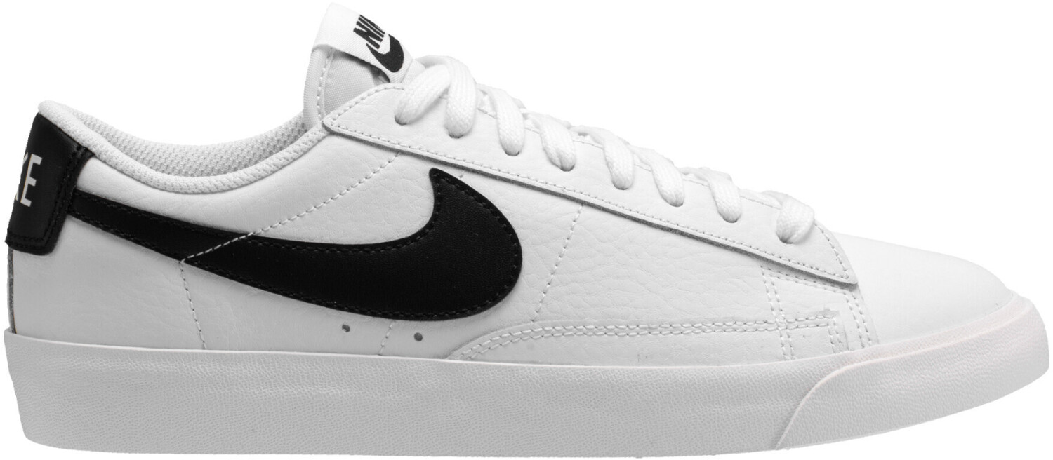 Blazer low sales leather white black