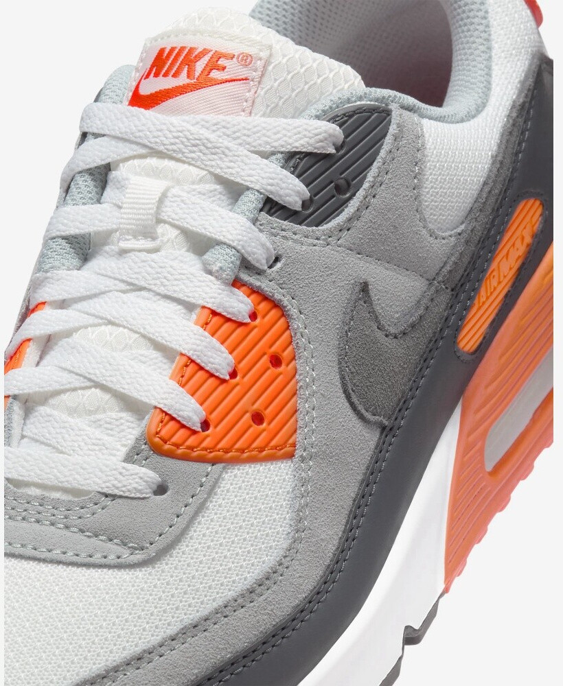 Nike Air Max 90 White/Particle Grey-Obsidian - CT4352-100