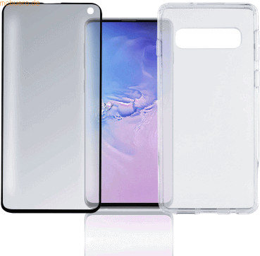 4smarts 360° Premium Protection Set -CF- Galaxy S10, black