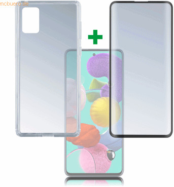 4smarts 360° Premium Protection Set Samsung Galaxy A51, black