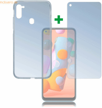 4smarts 360° Protection Set Samsung Galaxy A11, transparent