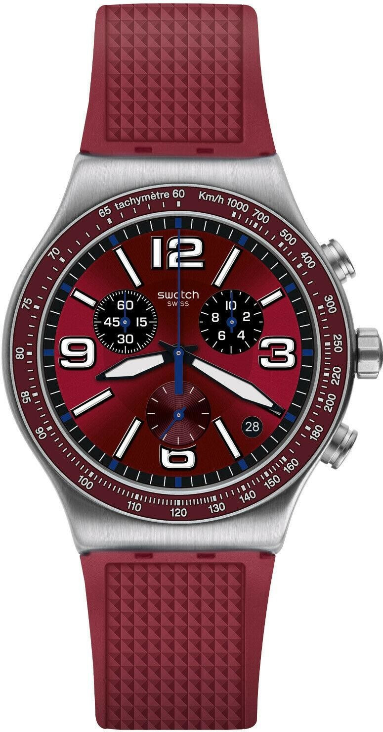 Swatch Irony Herren Wine Grid YVS464 ab 205 00 Preisvergleich bei idealo