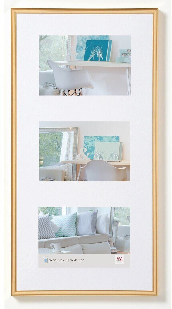 walther design New Lifestyle Gallery 3 x 15x20 gold