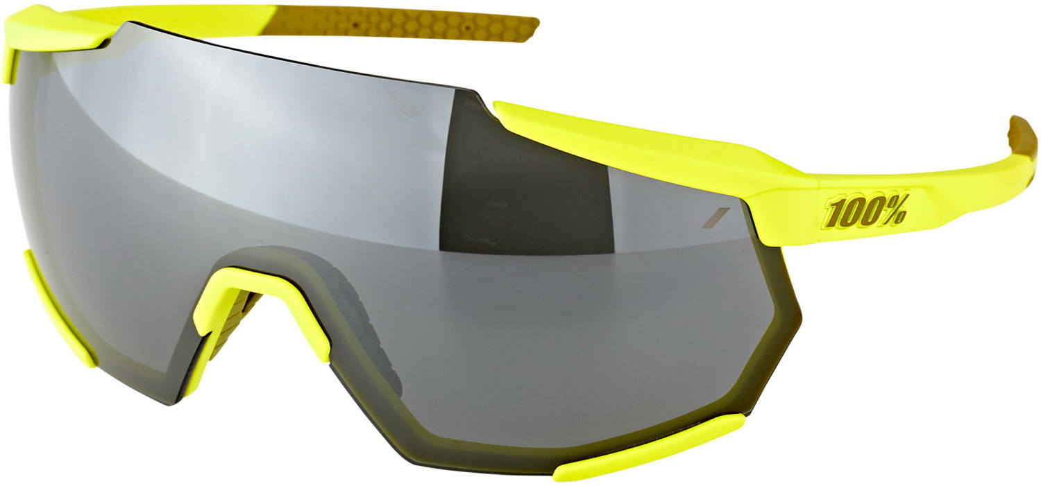 100% Racetrap soft tact banana/black mirror + clear
