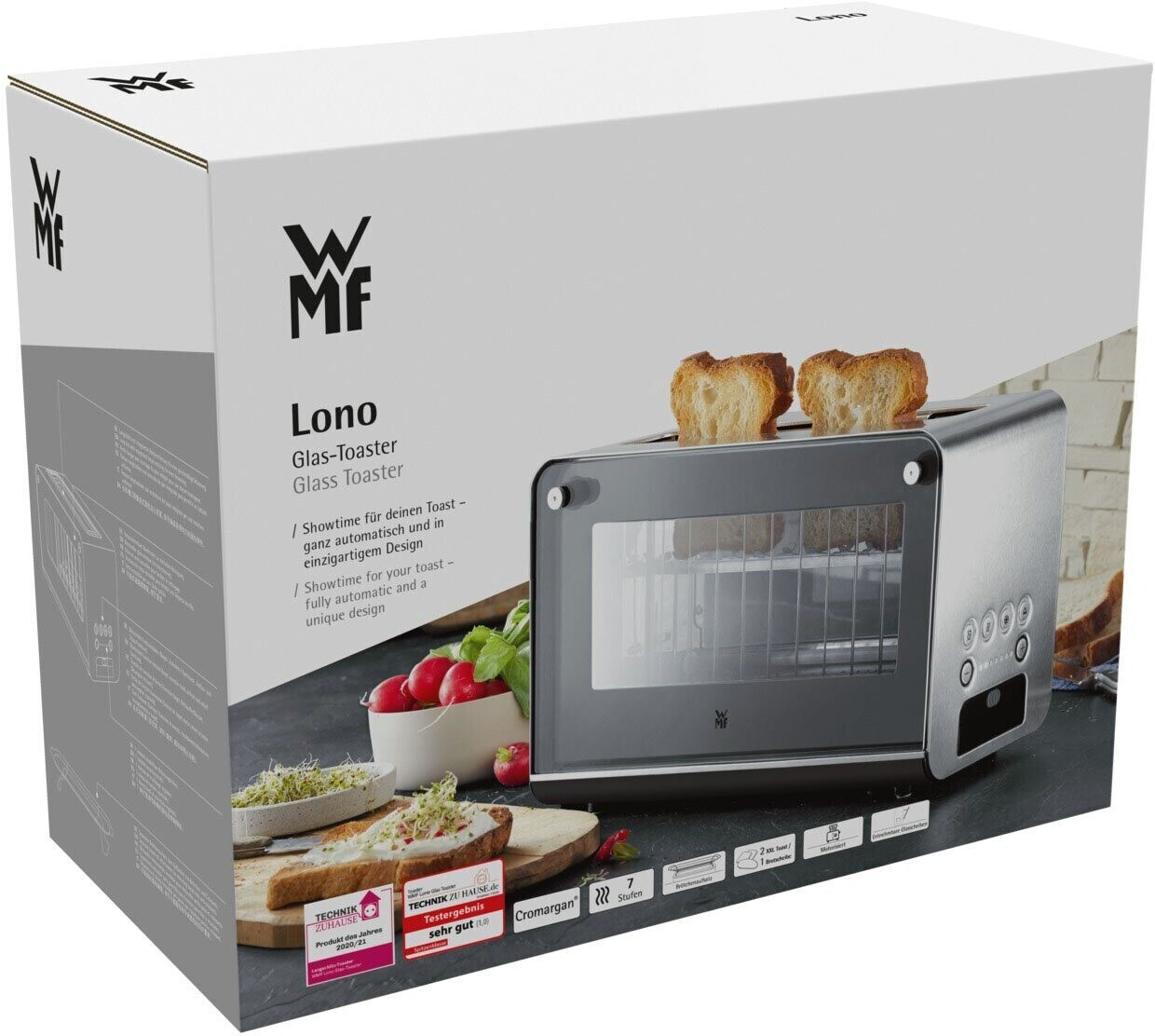 bei Preisvergleich € 2024 (Februar | ab 158,99 Preise) Lono WMF Glas-Toaster