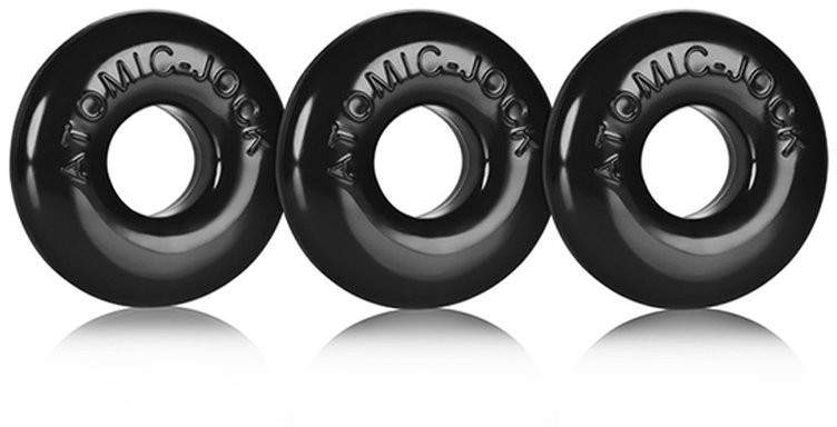 Oxballs Ringer of Do-Nut 1 black (3 pcs)