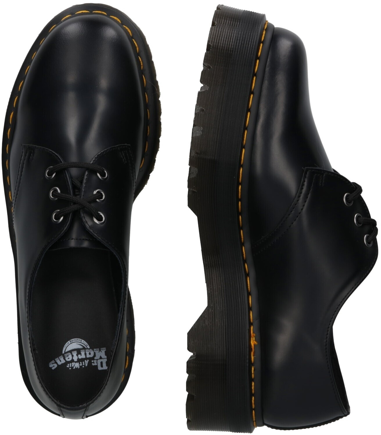 Chaussures 1461 en outlet cuir à plateforme quad