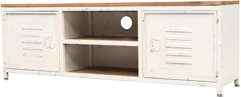 VidaXL Meuble TV 120 x 30 x 40 cm blanc