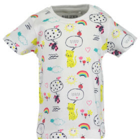 Blue Seven T-Shirt weiss Rainbow (901084-003)