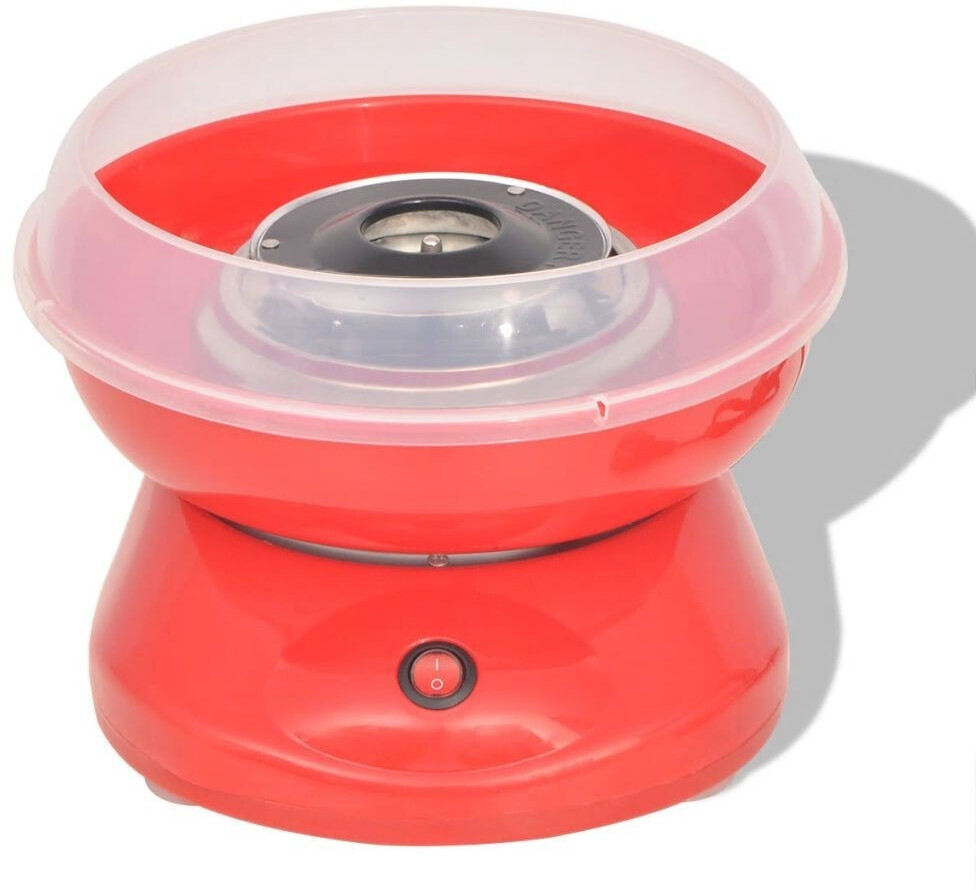 VidaXL Cotton candy machine 480 W red