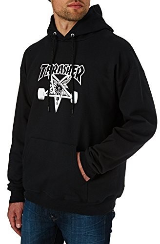Thrasher Skate Goat Hoodies black