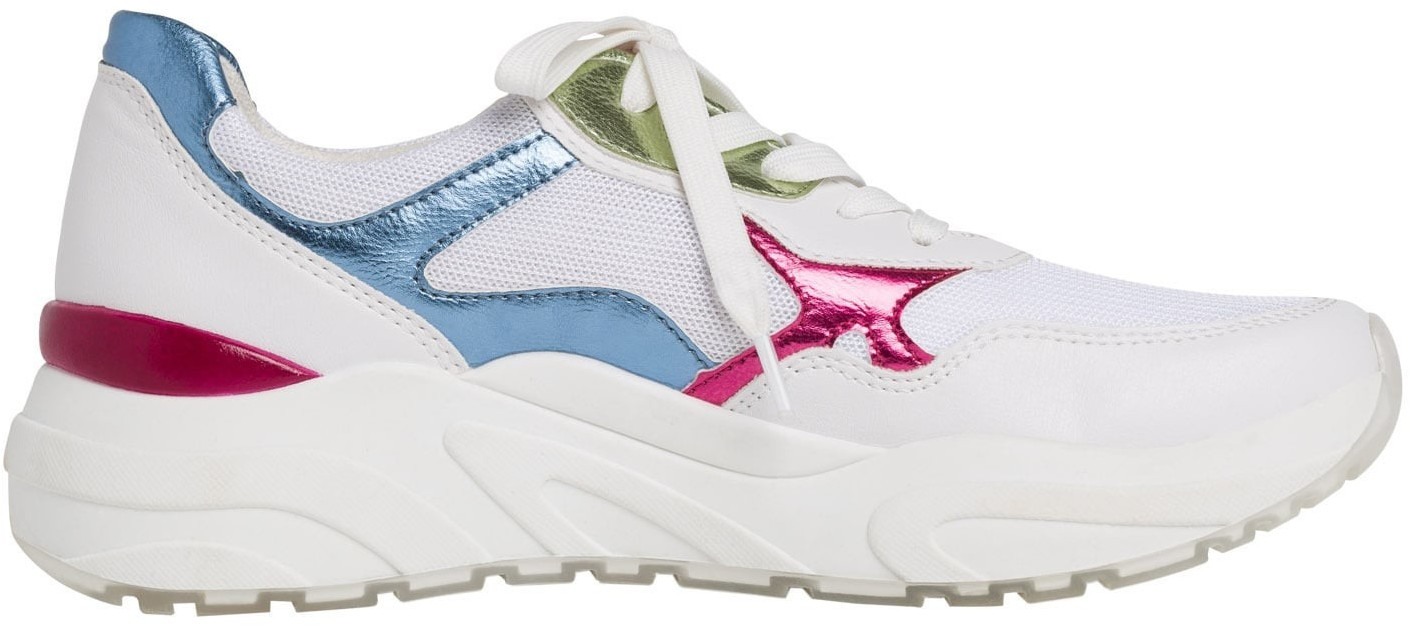 marco tozzi white trainers