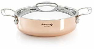 De Buyer Inocuivre Roaster 28 cm orange