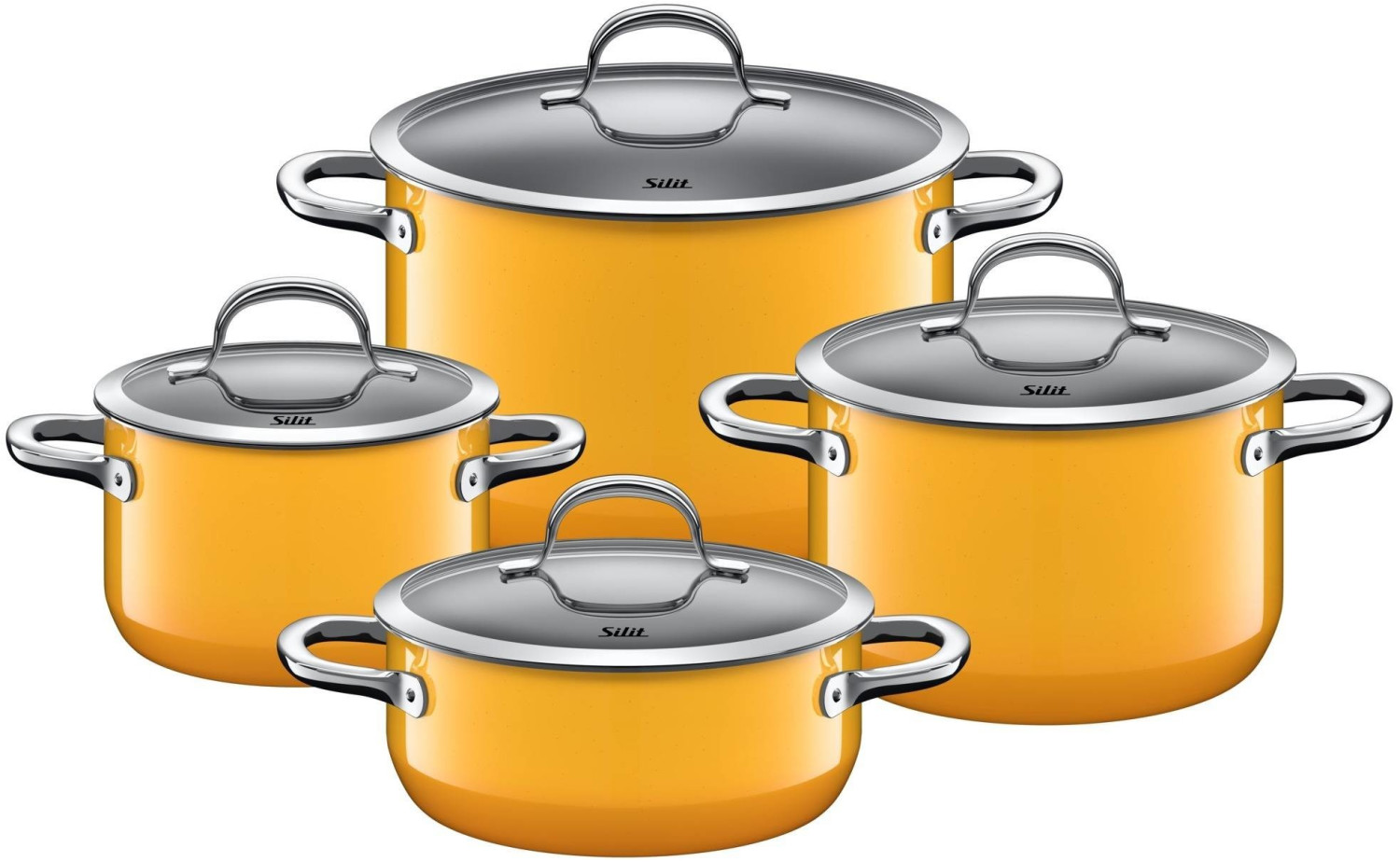 Silit Passion Pot Set 4 pcs yellow