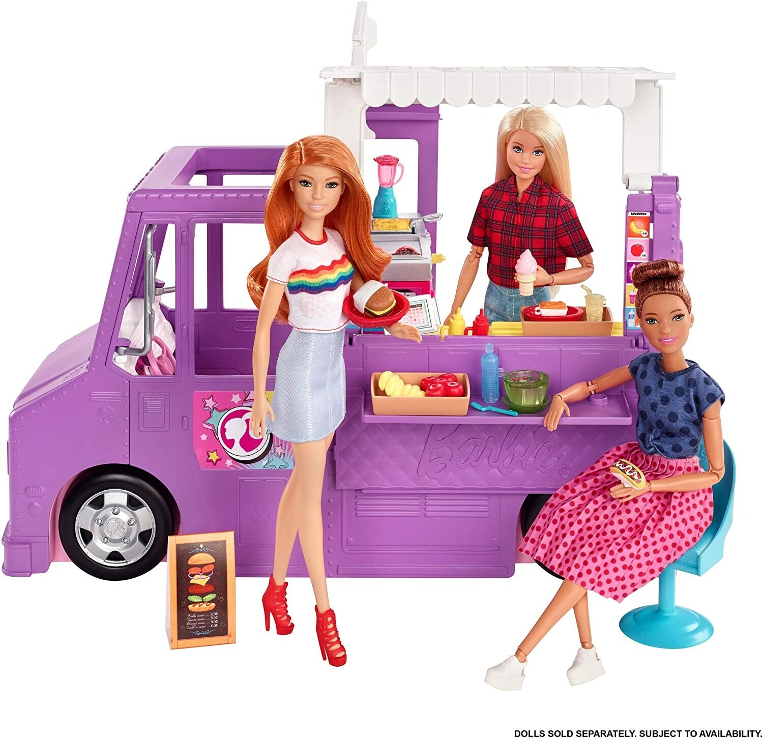 Buy Barbie Fresh ‘n’ Fun Food Truck (GMW07) from £27.99 (Today) – Best