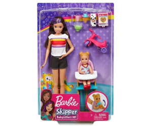 Barbie GHV87 Skipper Babysitters Füttern Spielset mit Skipper Puppe inkl Zubehör 
