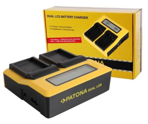 Patona Dual LCD USB Charger f. Fujifilm GFX50S/GFX50R