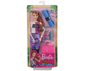 Poupée Barbie Rousse Sport et Accessoires