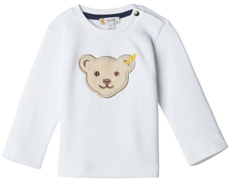 Steiff Boys Sweatshirt bright white (L001922114-1000)