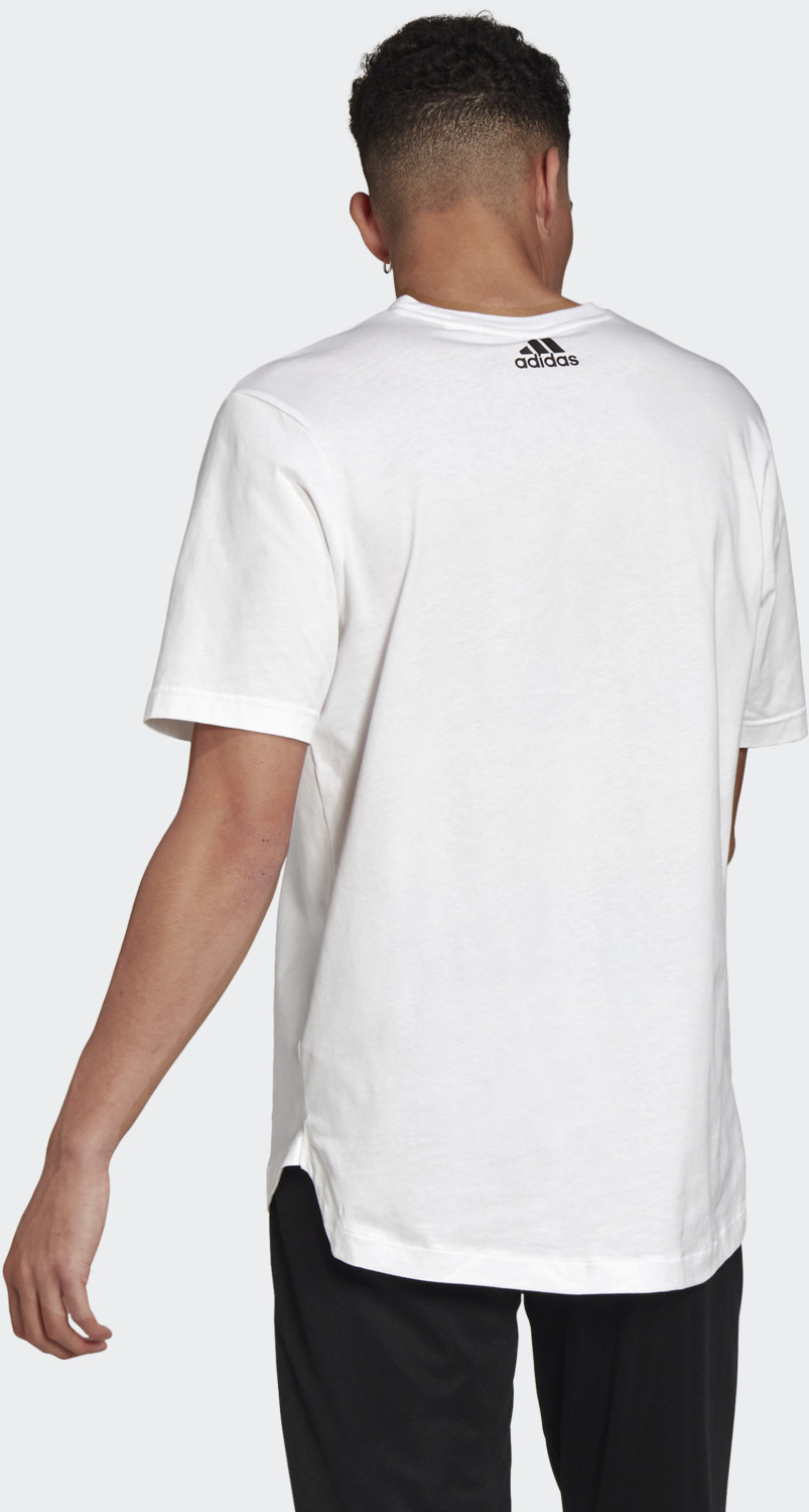Adidas tan deals logo tee
