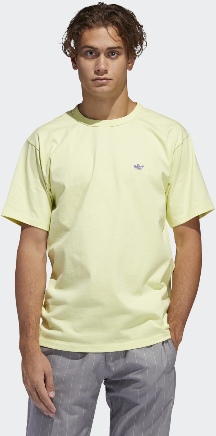 Adidas Shmoo Logo T-Shirt yellow tint/purple (FM1435)