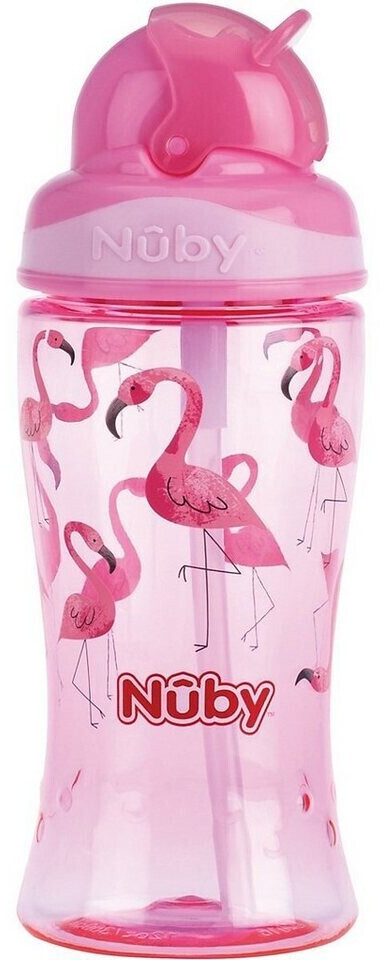 Nuby Gobelet anti-fuite Soft Flip-It 360 ml rose