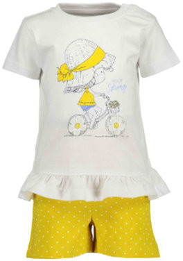 Blue Seven 2er Set T-Shirt + Shorts white (915031-001)
