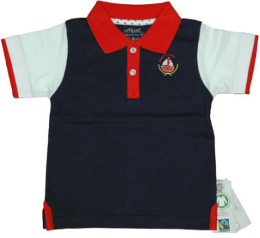 Ebi & Ebi Fairtrade Poloshirt marine (2304431-1)
