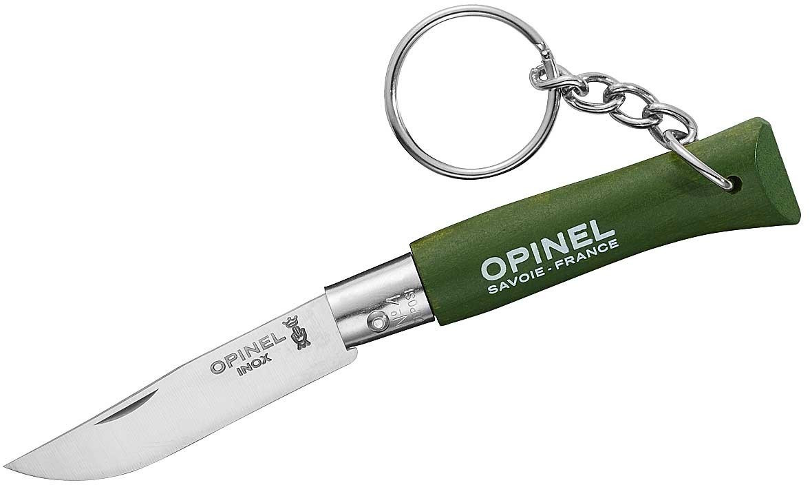 Opinel No. 04RV Keyring, khaki