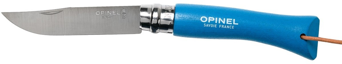 Opinel Trekking No. 07RV, cyan