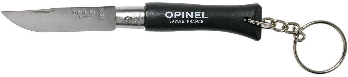 Opinel No. 04RV Keyring, black