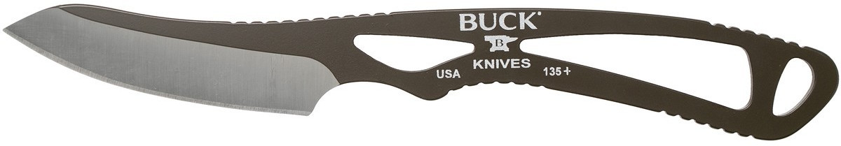 Buck 135 Paklite Caper Brown