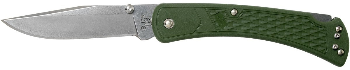 Buck 110 Slim Knife Select OD Green