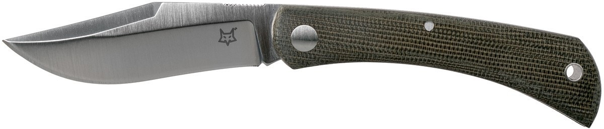 Fox Libar Green Canvas Micarta