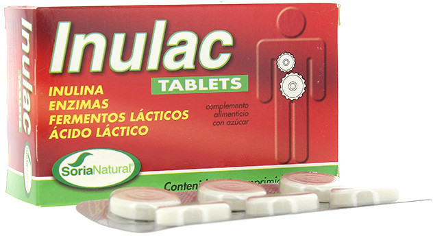 Soria Natural Inulac (30 tabs)