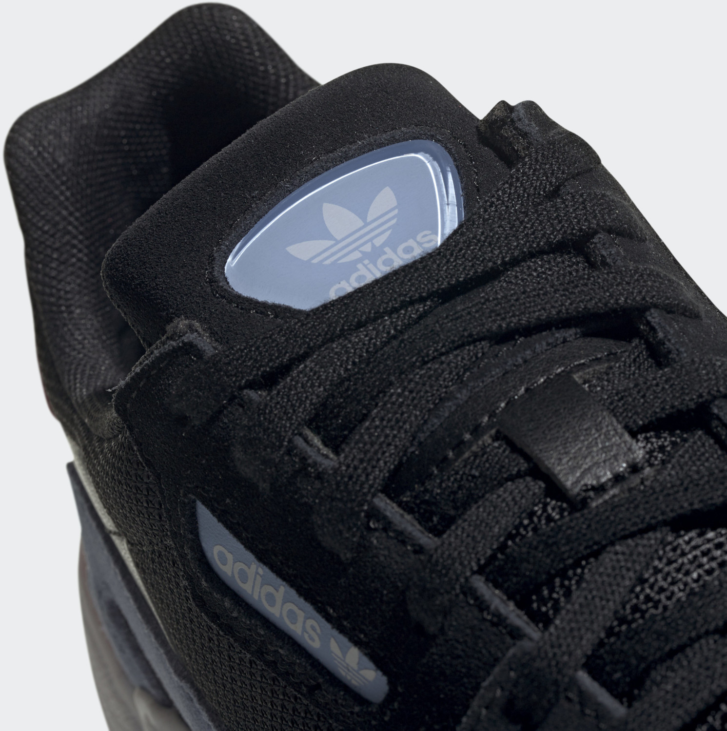 Adidas falcon mujer azul hot sale