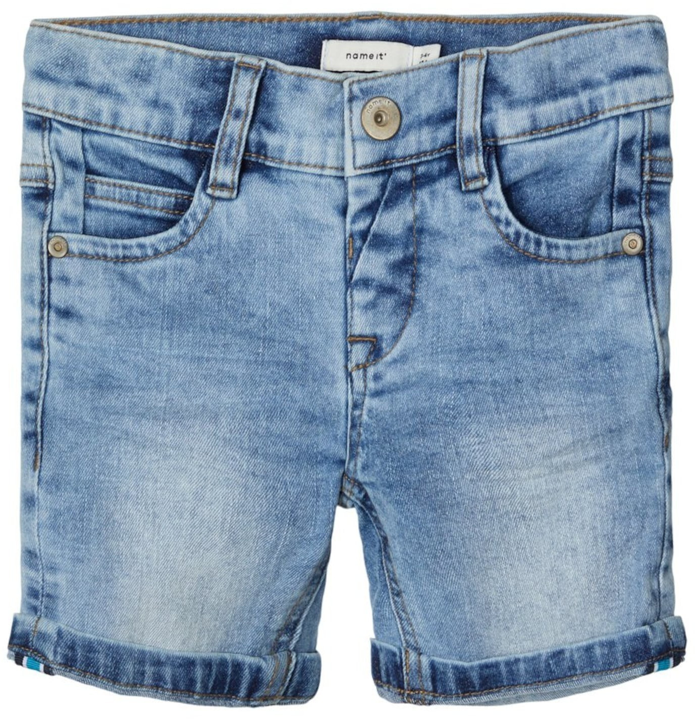 Name It 13174643 Shorts Nmmsofus Dnmbance light blue denim