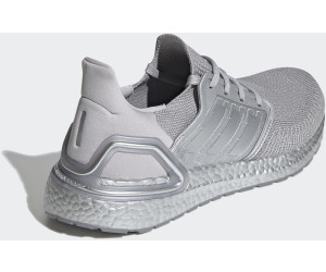 adidas ultra boost white silver metallic