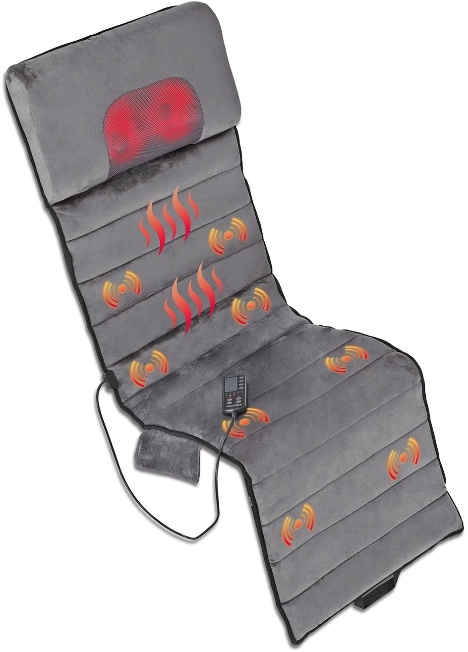 VITALmaxx Shiatsu-Massage Mat 3in1 grey (5630)