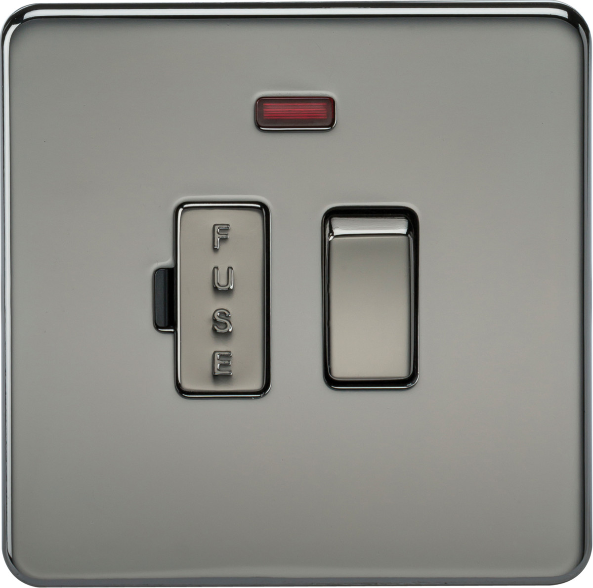 Knightsbridge Screwless 13A Switched Fused Spur Unit with Neon (SF6300N)