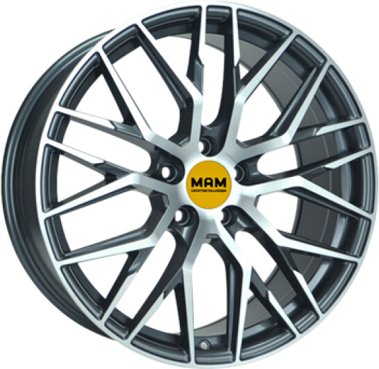 MAM RS4 (8,5x20) palladium front polish