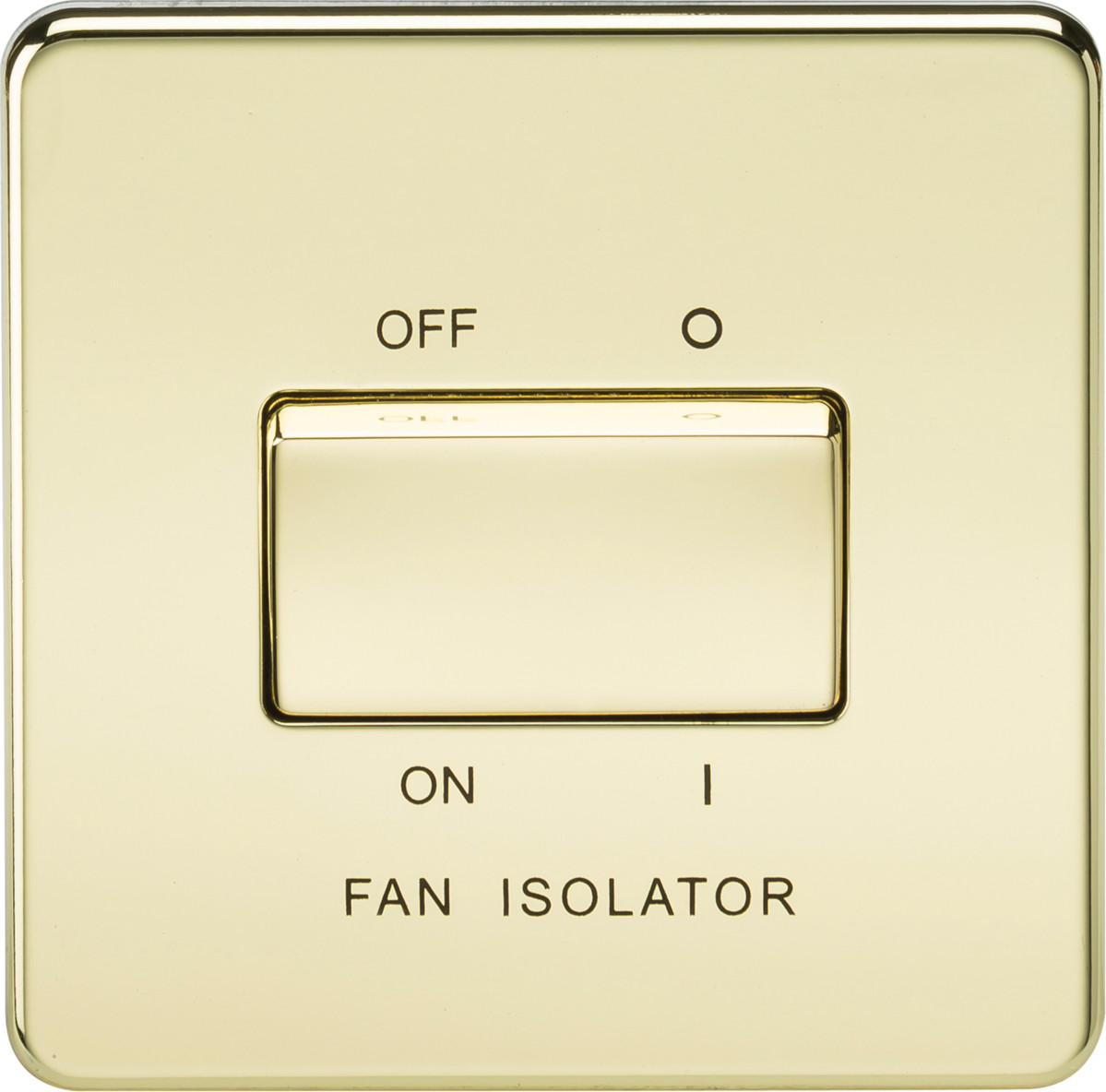 Knightsbridge Screwless 10AX 3 Pole Fan Isolator Switch (SF1100)