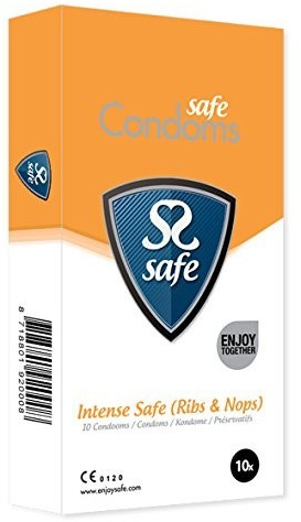 Safe Condoms Ribs & Nops (10 pcs)